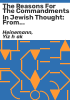 The_reasons_for_the_Commandments_in_Jewish_thought